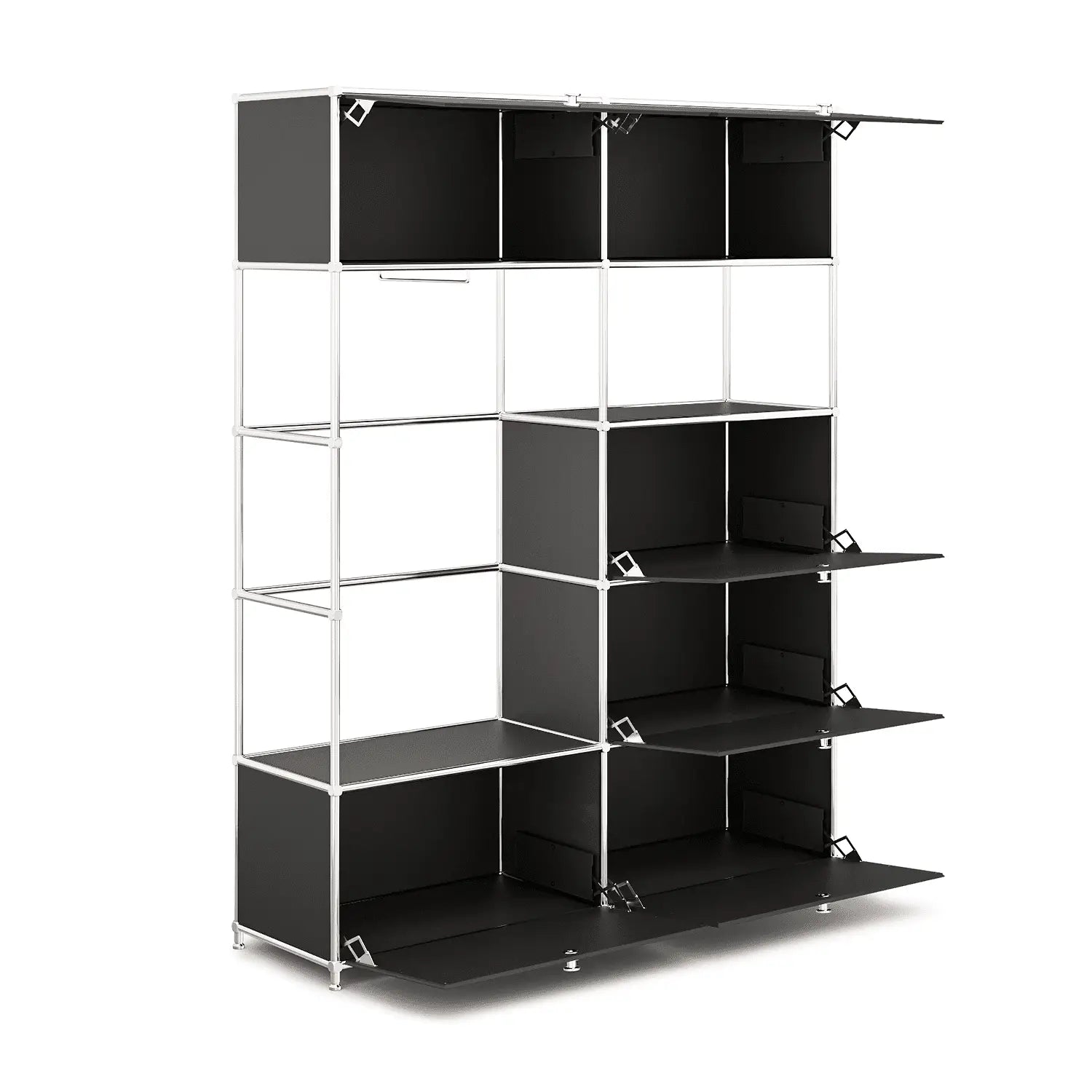 Wardrobe in classic black