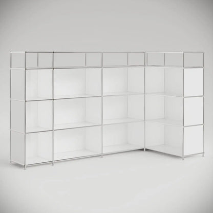 Grosszügige Empfangstheke in L-Form