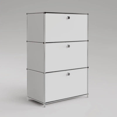 Commode blanche à 3 tiroirs