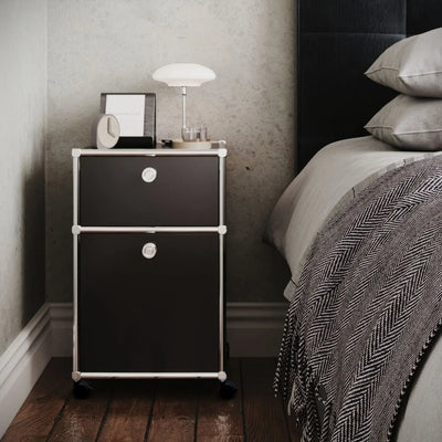 Rolling container with 2 drawers