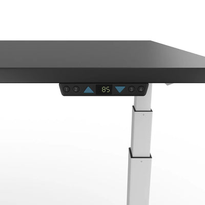 Bureau réglable en hauteur Flexcube, bureau d'angle professionnel