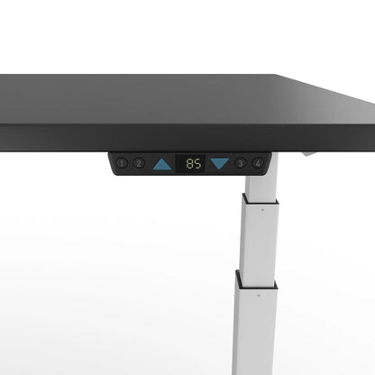 Bureau réglable en hauteur Flexcube, bureau d'angle professionnel