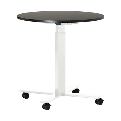 Höhenverstellbarer Besprechungstisch rund