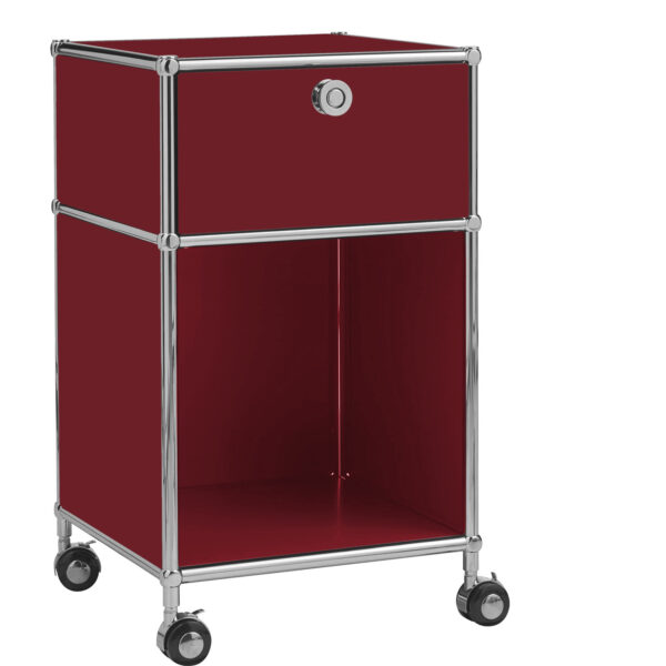 Mobile drawer unit with 1 drawer